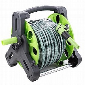 גלגלת קומפלט FLOW צינור 1.5 מ'+ אקדח התזה ואביזרים גלגלת קומפלט FLOW צינור 1.5 מ'+ אקדח התזה ואביזרים