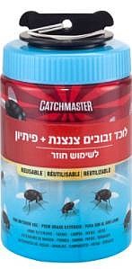 לוכד זבובים, צנצנת ופתיון לוכד זבובים, צנצנת ופתיון