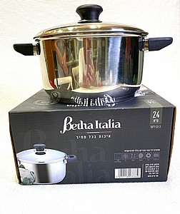 סט סירים איכותיים מנירוסטה, Betha Italia סט סירים איכותיים מנירוסטה, Betha Italia